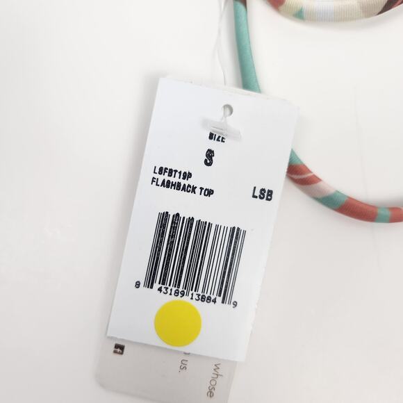 L*Space Flashback Bikini Top in Floral Print Size Small NWT - Picture 4 of 4